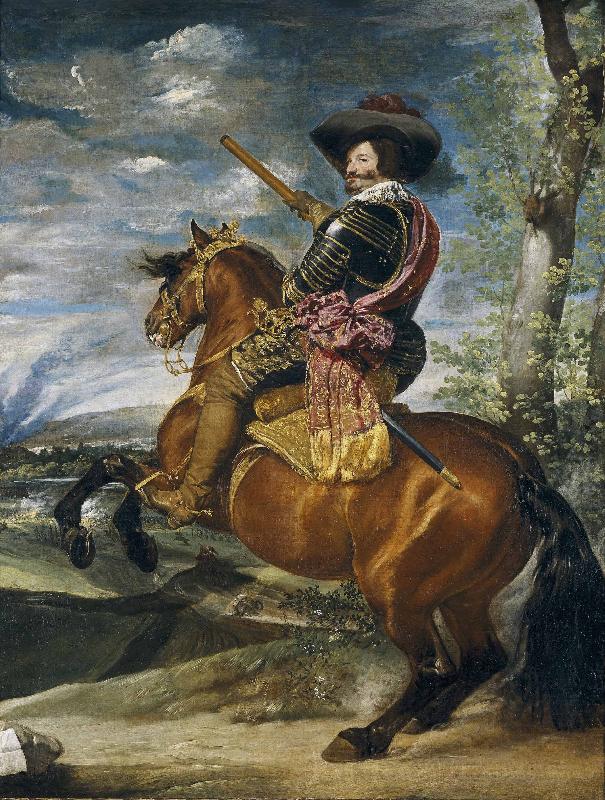 Diego Velazquez Equestrian Portrait of the Count Duke of Olivares France oil painting art